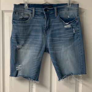 Men’s denim cut off shorts